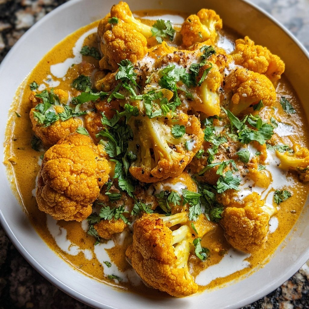 Blumenkohl Curry Vegan