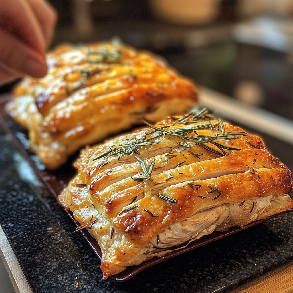 Hähnchen-Rosmarinkartoffel-Blech