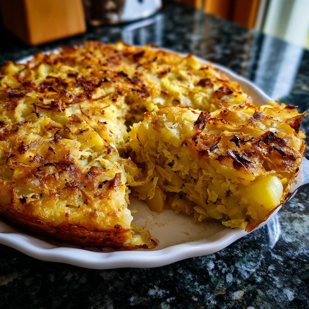 Herzhafte Spitzkohl-Kartoffel-Pfanne